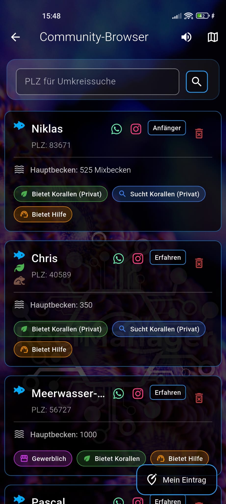 Community Liste