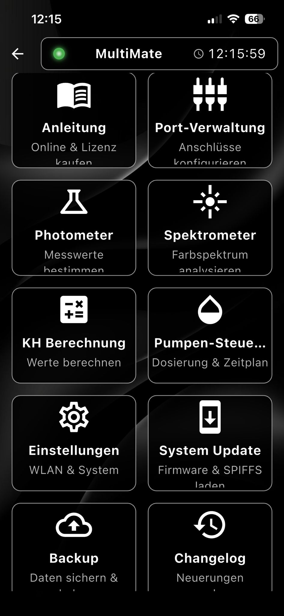 MultiMate Hub Funktionsübersicht