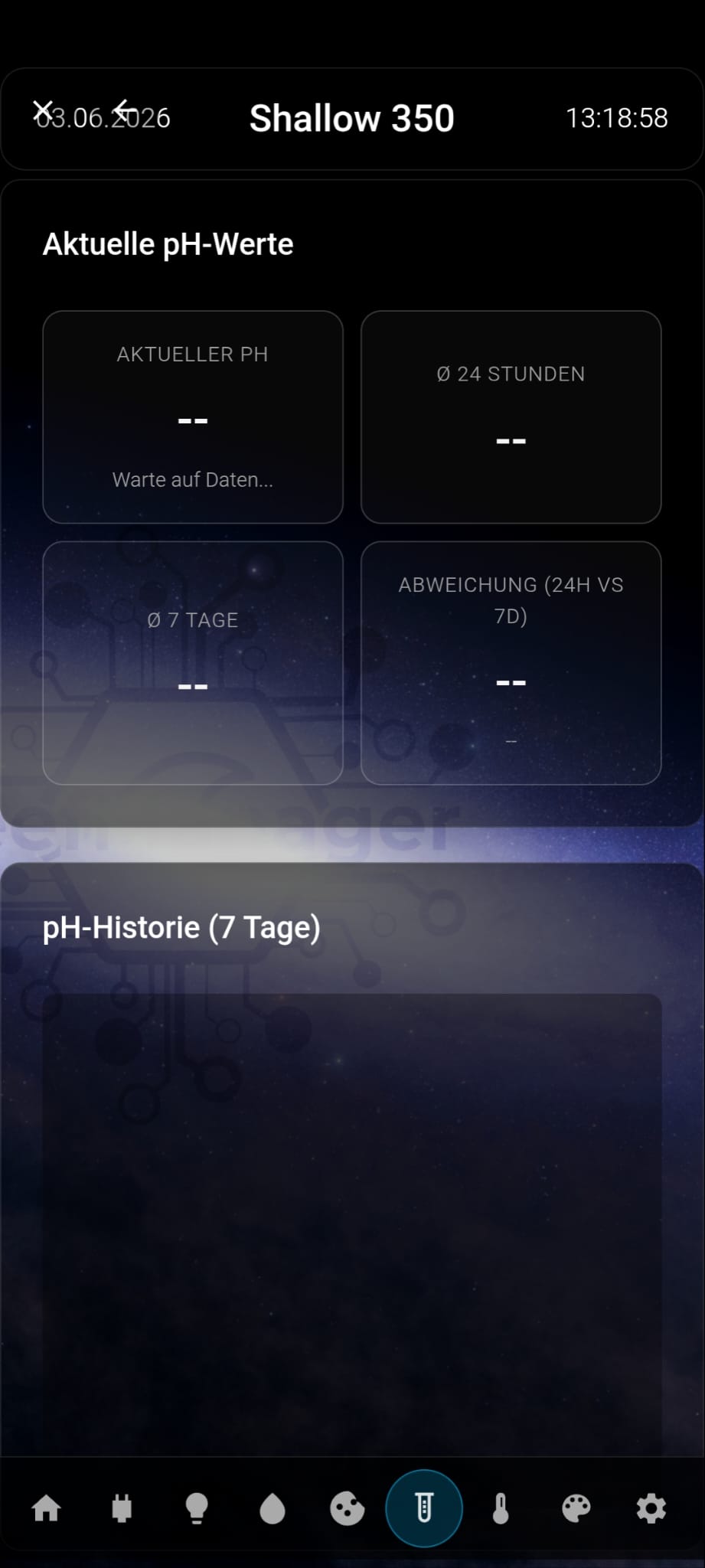 Web-Oberfläche Screenshot